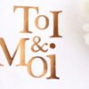 Coussin pompons "TOI et MOI" Cadeau de mariage Saint Valentin – Image 2