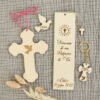 marque page croix lumineuse communion