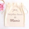Pochon sac "Les jolies choses de" personnalisable