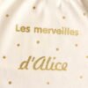 Pochon sac confettis "Les merveilles de" personnalisable – Image 2