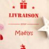 Sac de Noël Hotte du Père Noël XL "Renne" rouge personnalisable – Image 4