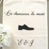Pochon sac à chaussures des mariés personnalisable – Image 6