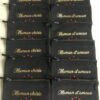 Trousse pochette noire cœurs rouges personnalisable "Maman d'amour" – Image 2