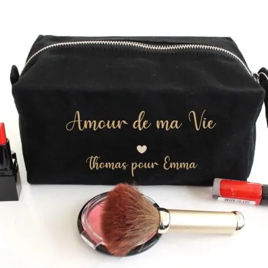 Trousse Amour de ma vie personnalisable