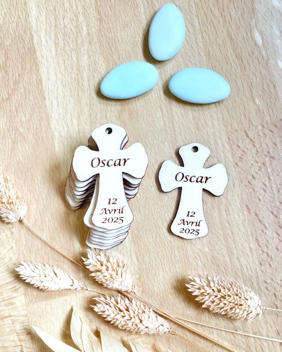 Etiquettes croix Oscar