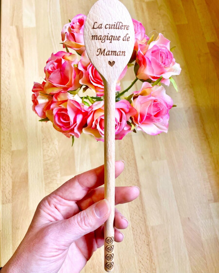 Cuillère en bois à personnaliser
