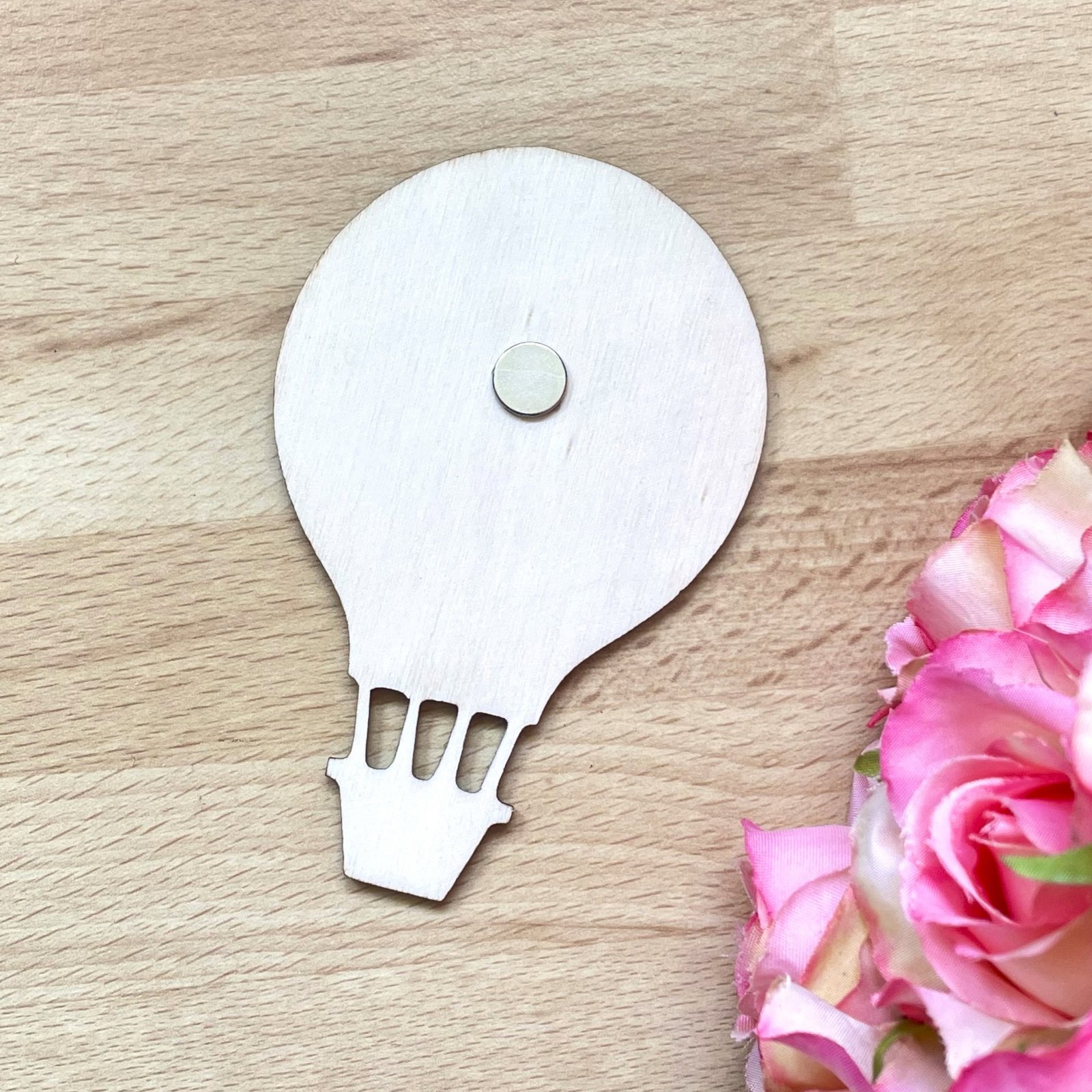 Faire-part magnétique montgolfière