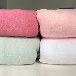 Ballotin à dragées gaze blanc, rose ou vert